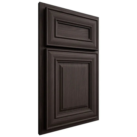 Shiloh Cabinetry Partial Overlay Bradford White Oak Plain Cut Morel Door