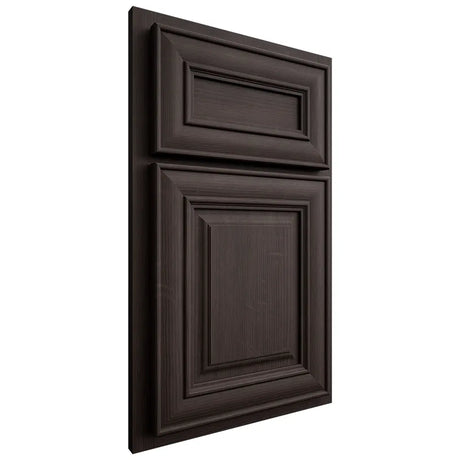 Shiloh Cabinetry Partial Overlay Bradford White Oak Quarter Sawn Morel Door