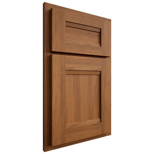 Shiloh Cabinetry Partial Overlay Bristol Hickory Plain Cut Chestnut Door
