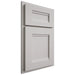 Shiloh Cabinetry Partial Overlay Bristol Paintable Mindful Gray Door