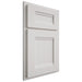 Shiloh Cabinetry Partial Overlay Bristol Paintable Soft White Door