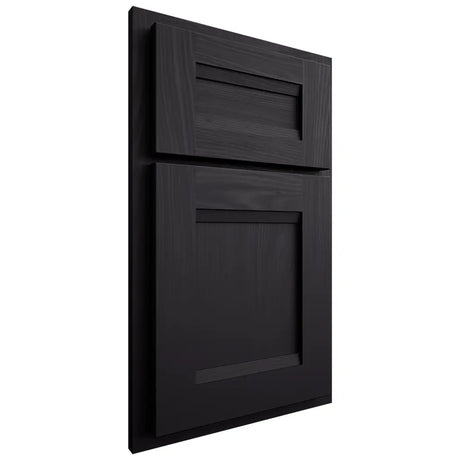 Shiloh Cabinetry Partial Overlay Bristol Poplar Plain Cut Harbor Door