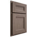 Shiloh Cabinetry Partial Overlay Bristol Poplar Plain Cut River Rock Door