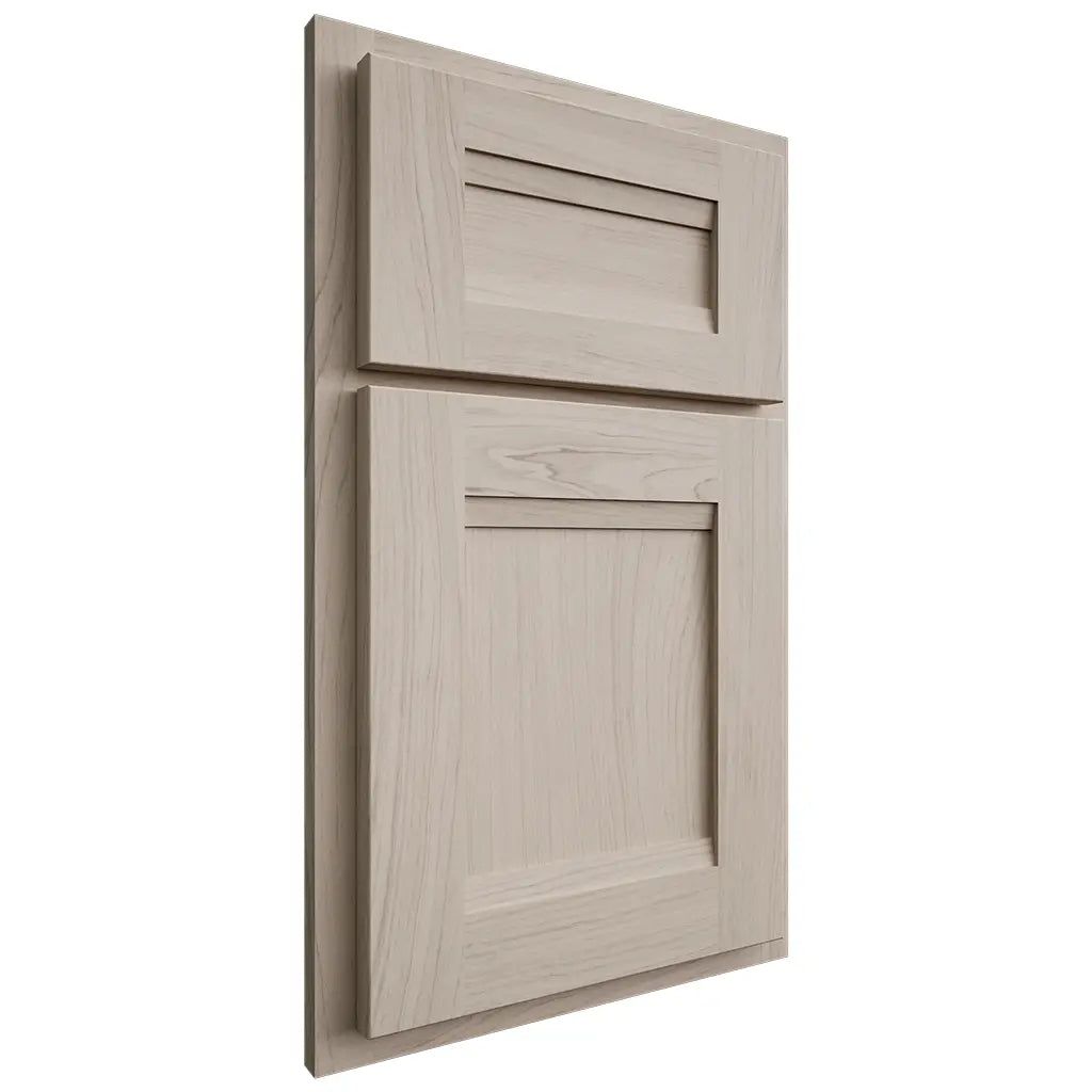 Shiloh Cabinetry Partial Overlay Bristol Poplar Plain Cut Seagull Door