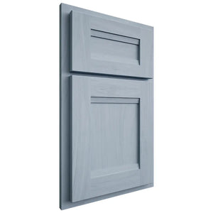Shiloh Cabinetry Partial Overlay Bristol Poplar Plain Cut Sky Door