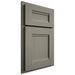 Shiloh Cabinetry Partial Overlay Bristol Walnut Plain Cut Thyme Door