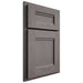Shiloh Cabinetry Partial Overlay Bristol White Oak Plain Cut Flagstone Door