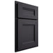 Shiloh Cabinetry Partial Overlay Bristol White Oak Plain Cut Harbor Door