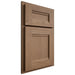 Shiloh Cabinetry Partial Overlay Bristol White Oak Plain Cut Medium Door