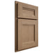 Shiloh Cabinetry Partial Overlay Bristol White Oak Plain Cut Natural Door