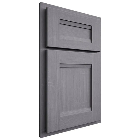 Shiloh Cabinetry Partial Overlay Bristol White Oak Quarter Sawn Cadet Door