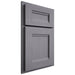 Shiloh Cabinetry Partial Overlay Bristol White Oak Quarter Sawn Cadet Door