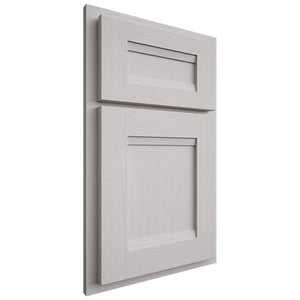 Shiloh Cabinetry Partial Overlay Bristol White Oak Quarter Sawn Cotton Door