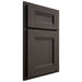 Shiloh Cabinetry Partial Overlay Bristol White Oak Quarter Sawn Creekside Door