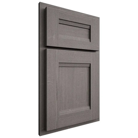 Shiloh Cabinetry Partial Overlay Bristol White Oak Quarter Sawn Flagstone Door