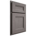 Shiloh Cabinetry Partial Overlay Bristol White Oak Quarter Sawn Flagstone Door