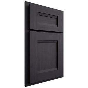 Shiloh Cabinetry Partial Overlay Bristol White Oak Quarter Sawn Harbor Door