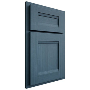 Shiloh Cabinetry Partial Overlay Bristol White Oak Quarter Sawn Hudson Door