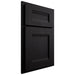 Shiloh Cabinetry Partial Overlay Bristol White Oak Quarter Sawn Ink Door