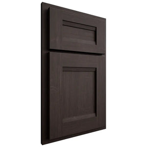 Shiloh Cabinetry Partial Overlay Bristol White Oak Quarter Sawn Morel Door