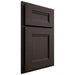 Shiloh Cabinetry Partial Overlay Bristol White Oak Quarter Sawn Morel Door