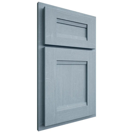 Shiloh Cabinetry Partial Overlay Bristol White Oak Quarter Sawn Sky Door