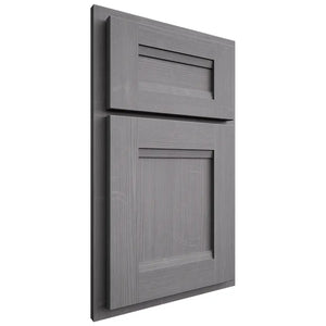 Shiloh Cabinetry Partial Overlay Bristol White Oak Quarter Sawn Sterling Door