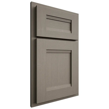 Shiloh Cabinetry Partial Overlay Bristol White Oak Quarter Sawn Thyme Door