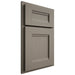 Shiloh Cabinetry Partial Overlay Bristol White Oak Quarter Sawn Thyme Door