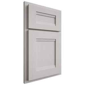 Shiloh Cabinetry Partial Overlay Bristol White Oak Rift Cut Cotton Door