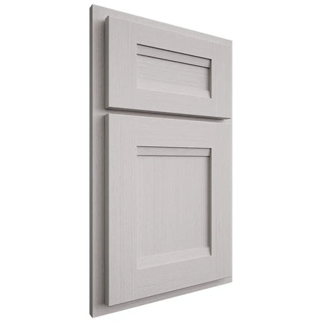Shiloh Cabinetry Partial Overlay Bristol White Oak Rift Cut Cotton Door