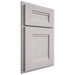 Shiloh Cabinetry Partial Overlay Bristol White Oak Rift Cut Cotton Door