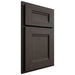 Shiloh Cabinetry Partial Overlay Bristol White Oak Rift Cut Creekside Door