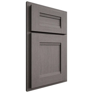 Shiloh Cabinetry Partial Overlay Bristol White Oak Rift Cut Flagstone Door