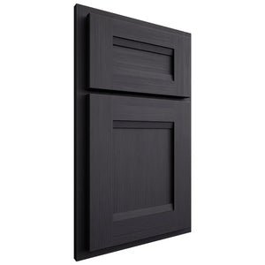 Shiloh Cabinetry Partial Overlay Bristol White Oak Rift Cut Harbor Door