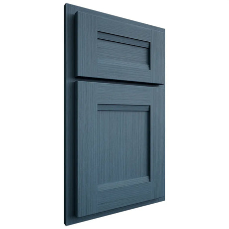 Shiloh Cabinetry Partial Overlay Bristol White Oak Rift Cut Hudson Door