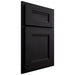 Shiloh Cabinetry Partial Overlay Bristol White Oak Rift Cut Ink Door