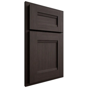 Shiloh Cabinetry Partial Overlay Bristol White Oak Rift Cut Morel Door
