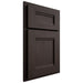 Shiloh Cabinetry Partial Overlay Bristol White Oak Rift Cut Morel Door