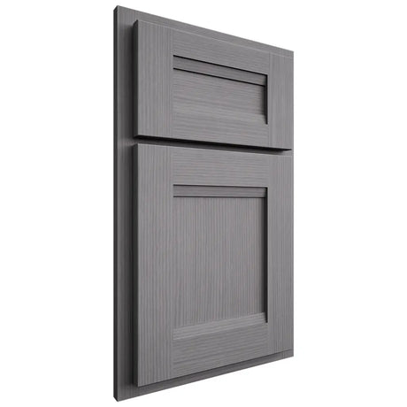 Shiloh Cabinetry Partial Overlay Bristol White Oak Rift Cut Sterling Door