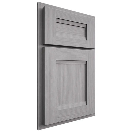 Shiloh Cabinetry Partial Overlay Bristol White Oak Rift Cut Stratus Door