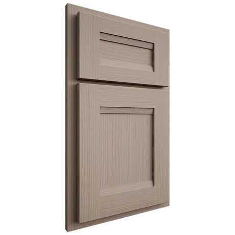 Shiloh Cabinetry Partial Overlay Bristol White Oak Rift Cut Whitewash Door