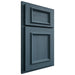 Shiloh Cabinetry Partial Overlay Charleston Hickory Plain Cut Hudson Door