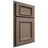 Shiloh Cabinetry Partial Overlay Charleston Maple Plain Cut Rockbridge Door
