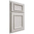 Shiloh Cabinetry Partial Overlay Charleston Paintable Beige Door