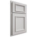 Shiloh Cabinetry Partial Overlay Charleston Paintable Repose Gray Door