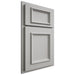 Shiloh Cabinetry Partial Overlay Charleston Paintable Unusual Gray Door