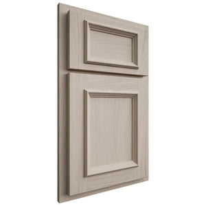 Shiloh Cabinetry Partial Overlay Charleston Poplar Plain Cut Seagull Door