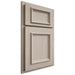 Shiloh Cabinetry Partial Overlay Charleston Poplar Plain Cut Seagull Door