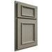 Shiloh Cabinetry Partial Overlay Charleston Red Oak Plain Cut Thyme Door